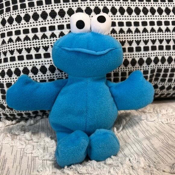 Vintage 1997‎ Sesame Street Beans Cookie Monster Plush - Picture 1 of 4